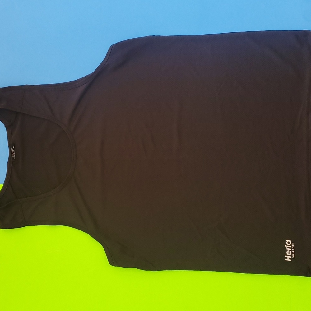 Heria Mesh Tank - Black